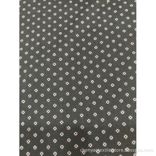 Dark Color T/C Stretch Plain Printed Fabric